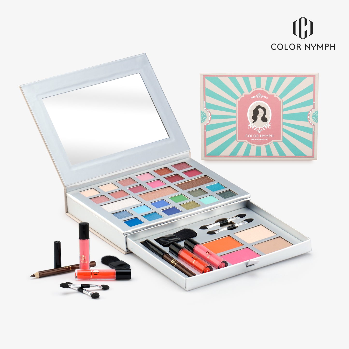 Color Nymph Makeup Set for Pros and Beginners, All in One Makeup Kit