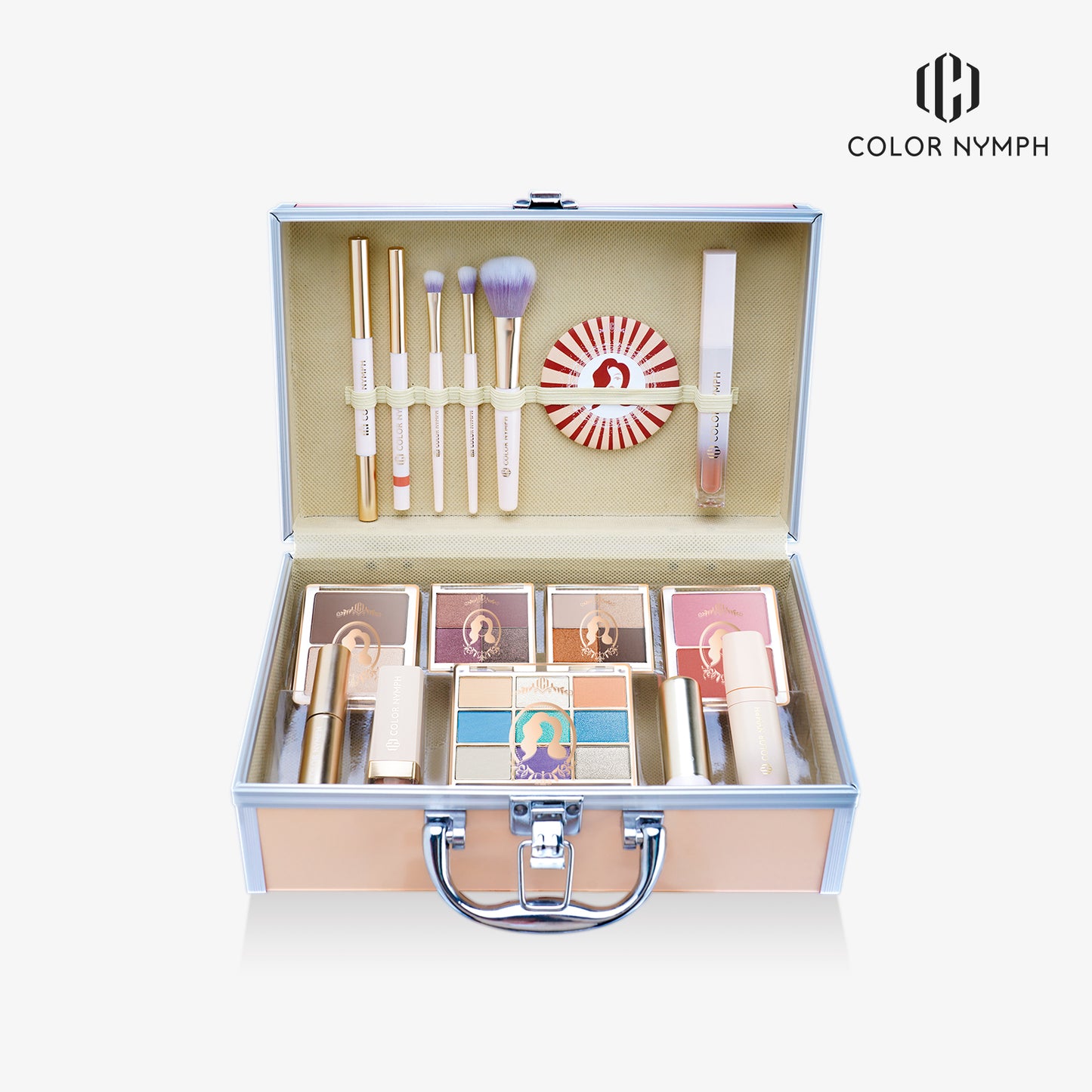 Color Nymph All in One Makeup Kit for Women Full Kit, Cosmetic Gift Kit with Makeup Case