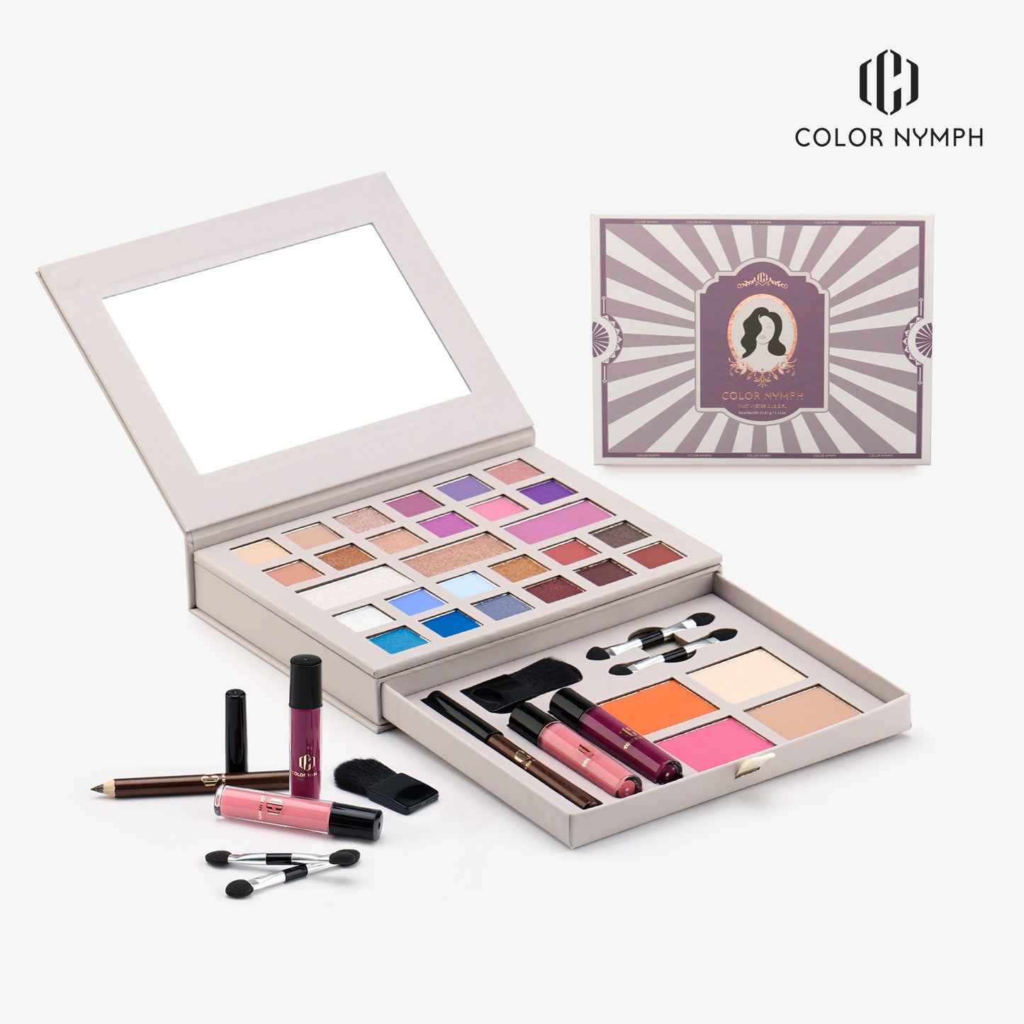 Color Nymph Makeup Set All in One Makeup Palette for Teen